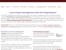 Tablet Screenshot of projectexperts.com